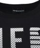 T-shirt Emporio Armani duże logo koszulka męska czarna